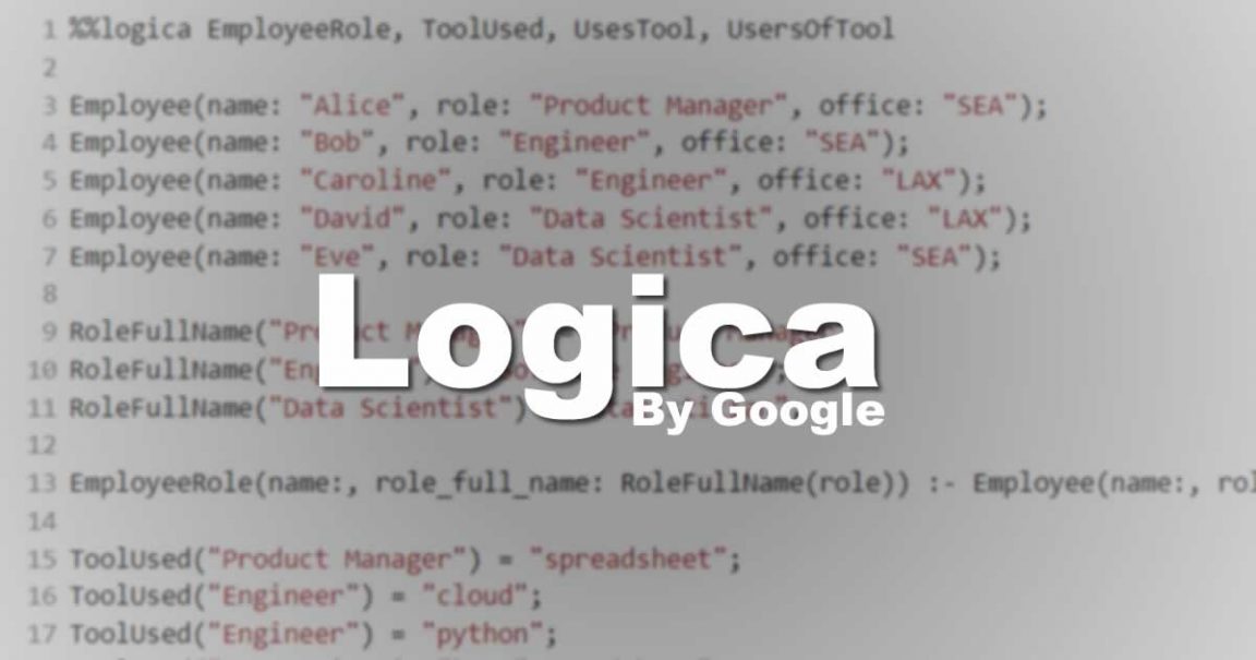 Google Logica Programming Language