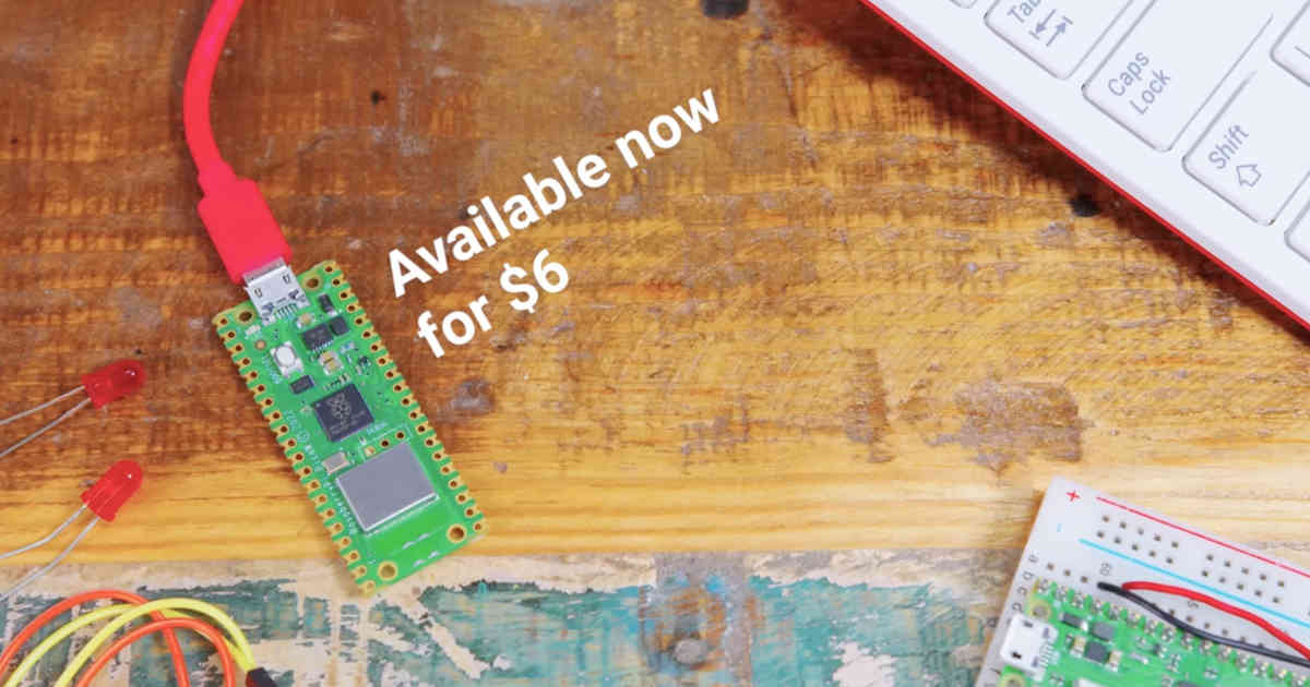 Raspberry Pi Pico W Smallest And Cheapest Raspberry Pi Just Got Better, Now Comes With Builtin