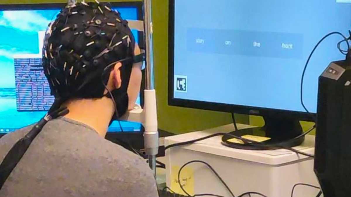 This AI helmet can translate human thoughts into written text